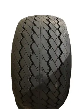 Wanda 639010395440 18x8.50-8 4 Lug Rough Galvanized Finish Tire / Wheel Assembly Cart Pontoon