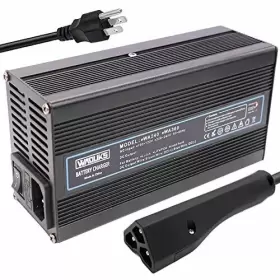 Waouks 772728992041 48v Golf Cart Battery Charger 6a Lead Acid Used For E