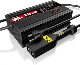 Welnek B0dk8b7gtj New 36v 18 Amp Golf Cart Battery Charger For Ezgo Txt 900w Trickle