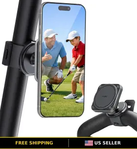 Wiiki-tech M43-mag2s 3-in-1 Magnetic Phone Holder For Golf Carts And Push - Accessory