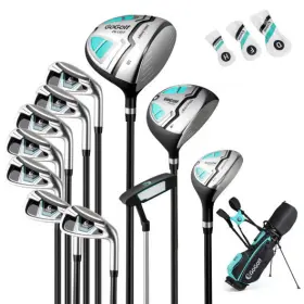 Womens Complete Golf Clubs Bag Set Golf Stand Bag-green - Color 694162371520 And Bag-green -