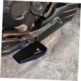 Wooga Wg-3109-jp Motorcycle Footpeg Aluminum Front Rider Floorboards Foot Pegs Footboard Black