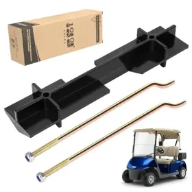 World 9.99 Mall 688209764307 Golf Cart Battery Hold Down Plate With Rods Kit For Ezgo Txt Rxv 1994-up Gas