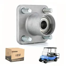 World 9.99 Mall 688209764321 Golf Cart Front Wheel Hub Assembly With Bearings For Club Car Ds And Precedent