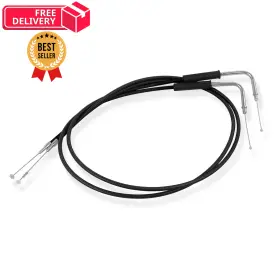 Worldmotop Wa-mohd045-90 35.4 Inch 39 43 47 51 55 59 Stainless Steel Throttle Cable Wire Kit