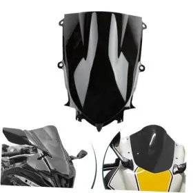 Ws0018 Ws0018ba Motorcycle Windshield Front Windscreen For Yzf R6 600 2017 Black