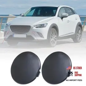 Wyrxalon Dk8a50a11abb Dk8a50a12abb 1 Pair Front Bumper Towing Hook Eye Cover Fit For Mazda Cx3 Cx-3