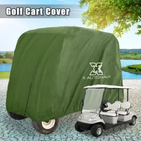 X Autohaux 747709046440 4 Passenger Golf Cart Cover 400d Oxford Sunproof Protective