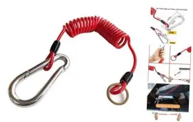 Xunhang Tuochesheng11 Breakaway Trailer Cable Brake Rv Stainless Steel 6 Foot 1