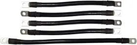 Yczx 744759999696 5 Pc Battery Cable Set For Ezgo Txt 94-up Cables Wiring Kit 36 And 48 Volt
