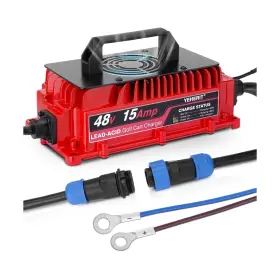 Yeherit Cg-48v15a-rt Universal 48v 15a Lead-acid Golf Cart Battery Charger Compatible With Club Ca