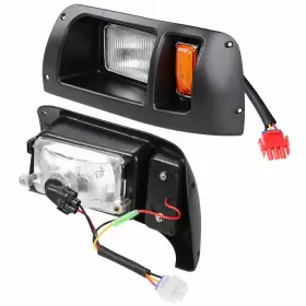 Yessources Ys-gcl-04-002 Golf Cart Headlight Led Halogen Light Kit Fits Model Club Car Ds 1993ft And Up