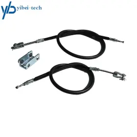 Yibei-tech Yi103635t Brake Cable Set With Pins And Clips Txt-medalist 1994 70969-g03 For Ezgo Golf Cart