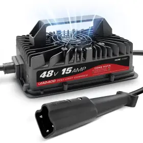 Yileide 743267715378 15 Amp 48 Volt Golf Cart Battery Charger For Yamaha G29 Carts With 3-pin Yileide 743267715378 15 Amp 48 Volt Golf Cart Battery Charger For Yamaha G29 Carts With 3-pin