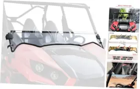 Yjlamp Zp-yj-031011-004 Clear Half Windshield For Kawasaki Teryx Teryx4 Lightly Dustproof Durable