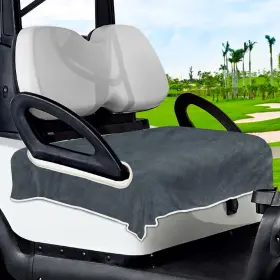 Yokyhom 445041450415 Summer Golf Cart Seat Covers Solid Color Towel Blanket K
