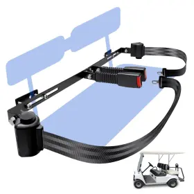 Youxifun 790248382388 Retractable Golf Cart Seat Belt Bracket Kit For Ezgo Club Car Yam... Fast Ship