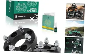 Ytautoparts Yhtwsp0706 4x4 Wheel Spacers 1 Inch Compatible With Ezgo Club Car Golf Cart Atv 4x101.6