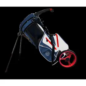 Zero Friction 810065042033 Wheel Pro Push Cart And Stand Bag Navy