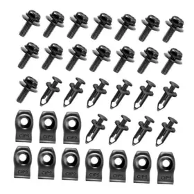 Zimisi Zimisi-zms-343 Engine Under Cover Splash Shield Guard Body Bolts Car Front Bumper Liner 35pcs