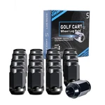 Golf Cart Wheel Lug Nuts For Yamaha/gem, 12mmx1.25 Size Black 16 Pcs. Fixed Price $25.94.