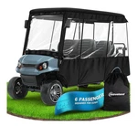 6 Passenger Golf Car Driving Enclosure Heavy Duty Rain Cover For Ezgo 118" Roof. Fixed Price $149.00.