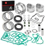 For Kawasaki Mule Kaf620 Engine Top End Rebuild Kit Std Piston Ring Gasket Seals. Fixed Price $129.99.