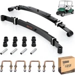 10l0l Heavy Duty Golf Cart Rear Leaf Spring Kit - 4-leaf With Bushings &. Fixed Price $144.95.
