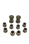 Prothane 7-1011-bl Black Rear Multi Leaf Spring Eye And Shackle Bushing Kit. Fixed Price $94.99.