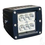 Parts Direct Square 3.25" Golf Cart Led Utility Spotlight. Fixed Price $97.97.