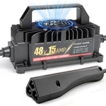 Golf Cart Charger, 48v 15a Battery Charger For Ezgo Rxv & Txt With 3 P. Fixed Price $166.81.