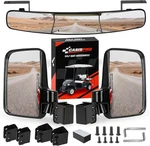 Universal Golf Cart Mirrors, No Drilling Hd Shatterproof Glass Mirrors For Ezgo. Fixed Price $56.61.