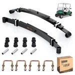 10l0l Heavy Duty Golf Cart Rear Leaf Spring Kit - 4-leaf Bushings. Fixed Price $149.48.