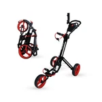 Qwik-fold 3-wheel Golf Push Cart With Foot Brake 1-second Fold & Unfold. Fixed Price $153.53.