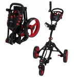 Caddymatic Golf 360 Swivelease 3 Wheel Folding Push Pull Cart. Fixed Price $109.99.