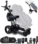 Mgi Navigator Ai Gps+ Remote Control Electric Golf Push Cart Ultimate Bundle. Fixed Price $375.00.