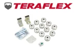 Teraflex 1" Body Lift Spacer Kit Aluminum For 1997-2006 Jeep Wrangler Tj. Fixed Price $124.99.