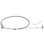 24" Hi-tech Univeral Throttle Cable Braided Stainless Steel Kit. Fixed Price $22.52.