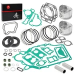 Engine Top End Rebuild Kit Std Piston And Ring Gasket Seal For Kawasaki Mule .... Fixed Price $192.30.