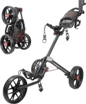 Caddytek Caddylite 15.3 V2 Golf Push Cart - Lightweight Foldable Aluminum W. Fixed Price $203.30.